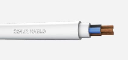 Öznur 2x1 mm H05VV-F TTR (NYMHY) Kablo