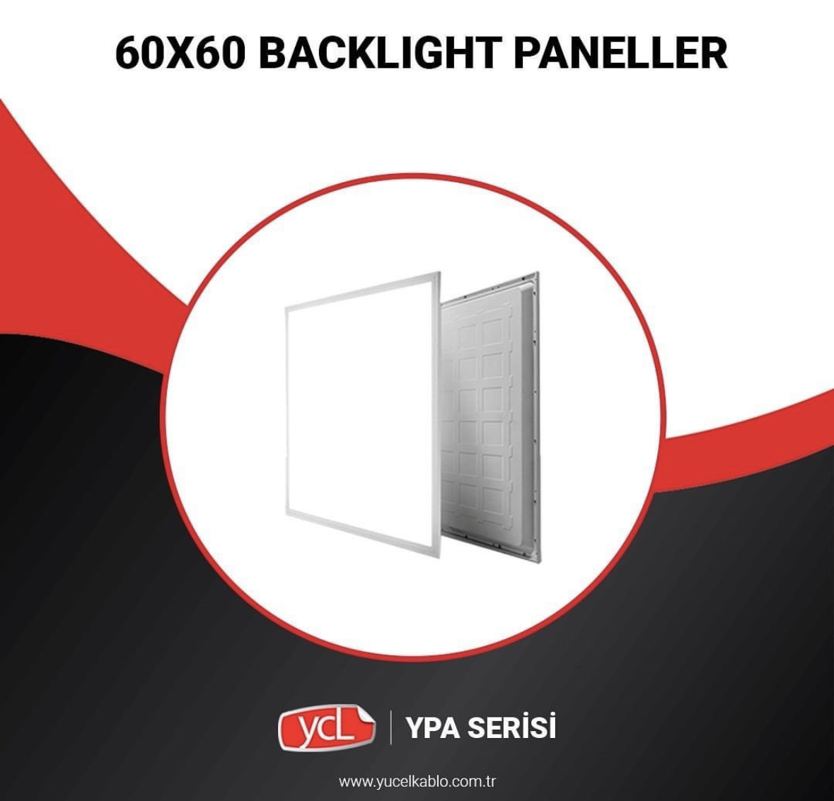 Sıva Altı Backlight 40W Panel 59,5x59,5 Sarı 3000K