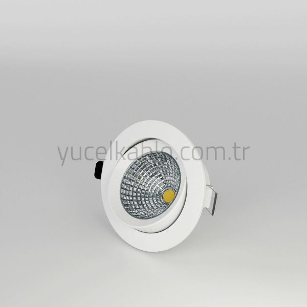 SMD Led Plastik Kasa Spot 5W Sarı 3000K