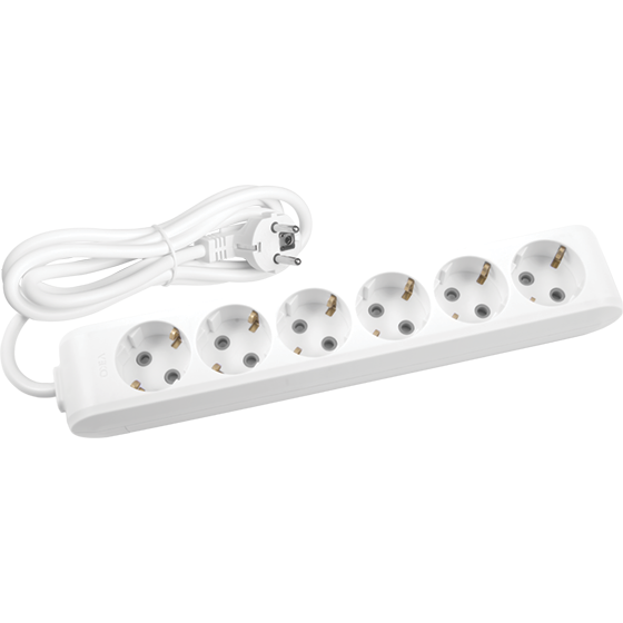 Viko Multi-let Altılı Priz Topraklı Kablolu Çoçuk Korumalı 5 mt