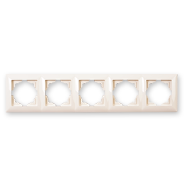 Günsan Visage iVory Krem Beşli Çerçeve