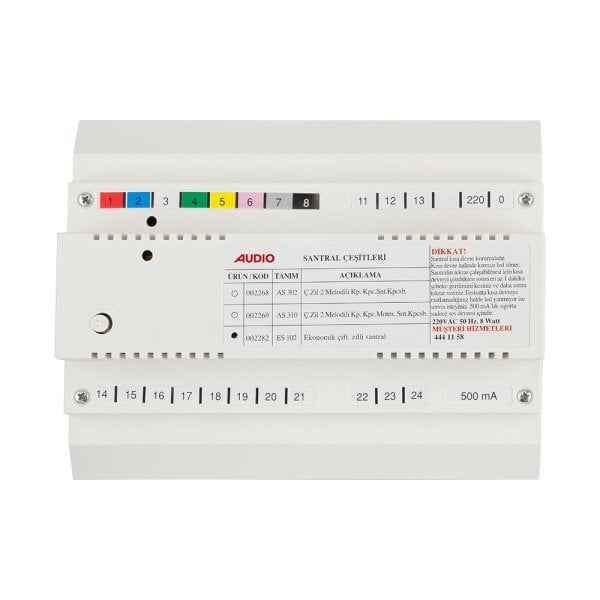 Audio ES 102 Kapıcısız Çift Zilli Santral