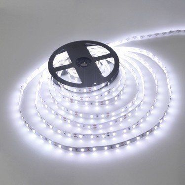 Dış  Mekan Tek Çipli 60 Ledli Şerit Led 5mt Sarı 3000K
