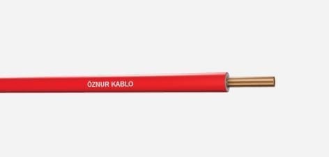 Öznur 2,5 mm  H07Z1-U Halojen Free NYA Kablo (100mt)