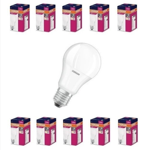 Osram Value CLA 60 8.5W Led Ampul E27 Beyaz 6500K - 1li Paket