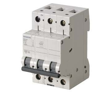 Siemens 3 Fazlı 3x10A 6kA C Tipi Anahtarlı Otomatik Sigorta 5SL Classic