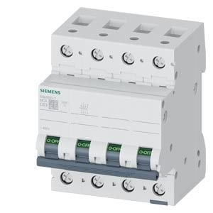Siemens 3F+N Fazlı 4x10A 6kA C Tipi Anahtarlo Otomatik Sigorta 5SL Classic