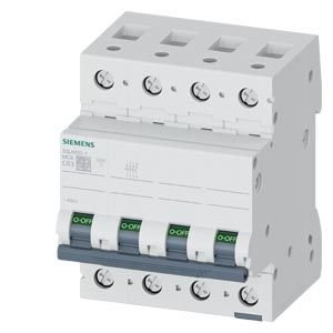 Siemens 3F+N Fazlı 4x16A 6kA C Tipi Anahtarlo Otomatik Sigorta 5SL Classic