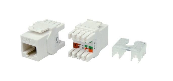 CAT6 RJ 45 Keystone Data Konnektörü