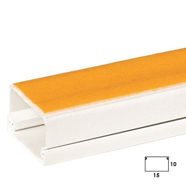15x10 Yapışkanlı Kablo Kanalı 2mt