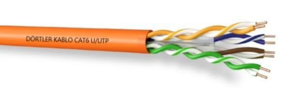Dörtler Cat6 Data Kablosu Bakır