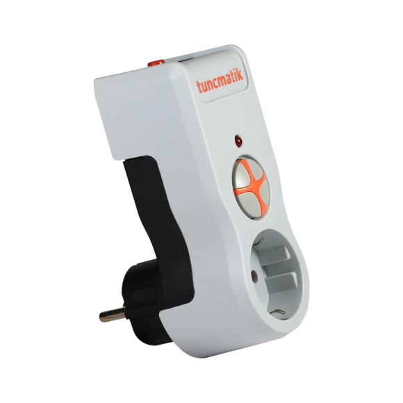 Akım Korumalı Priz 1li Beyaz