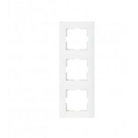 Mepa Nova Kare Basic Beyaz Üçlü Çerçeve