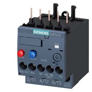 U2 SIRIUS TERMİK RÖLE; FAZ KORUMALI; 1NO+1NC YARDIMCI KONTAKLI 0.55-0.8A;  BOY S00