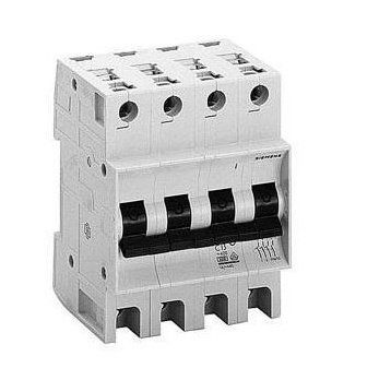Siemens 3F+N Fazlı 4x50A 3kA C Tipi Anahtarlo Otomatik Sigorta 55mm