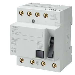 Siemens 3x100A 30mA Tip-AC  3F+N Kaçak Akım Rölesi