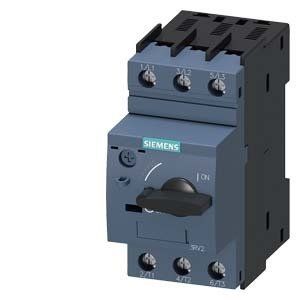 Siemens Sirius 3RV2 Termik ve Kısa Devre Korumalı 4,5-6,3A 100kA Boy:S00 Motor Koruma Şalteri