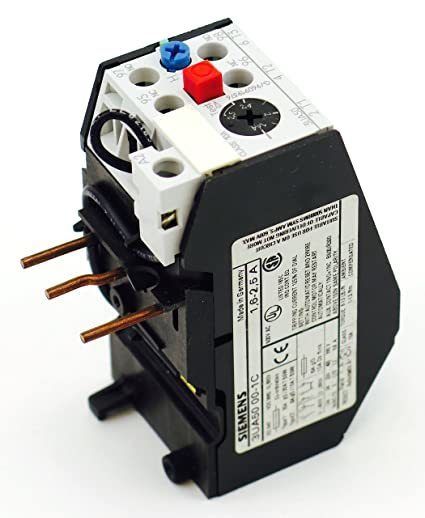 Siemens 2,5-4A Faz Korumalı Kontaktör Üzerine Montaja Uygun Termik Röle Boy:1