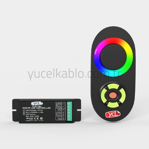 18A RGB Kumanda Tuşlu+Dokunmatik 12V 216W