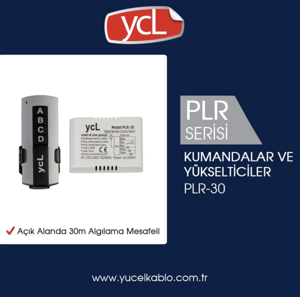 6x1000W Avize Kumandası 6 Yollu