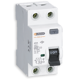 Günsan 2x40A 300mA 1F+N Kaçak Akım Rölesi
